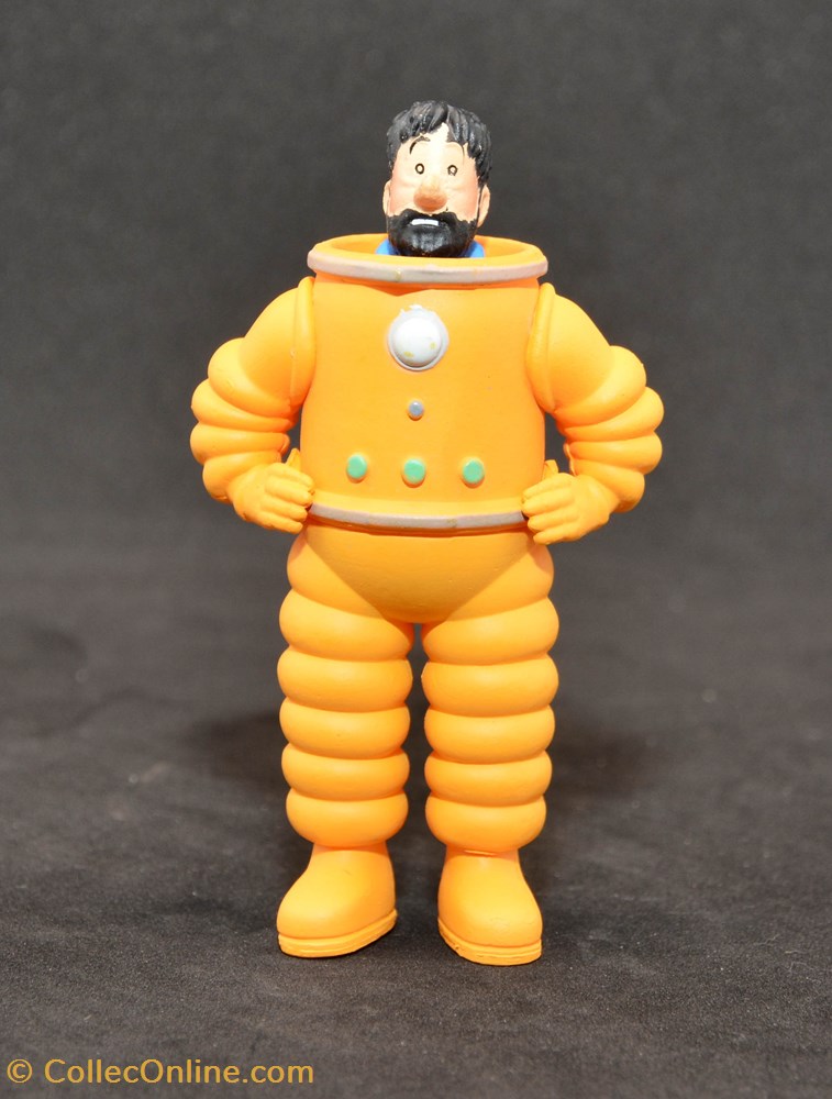 Moulinsart - 2019 - Haddock cosmonaute - 8,5cm - ML19 figurines moulinsart 2019 haddock cosmonaute 8 5cm ml19