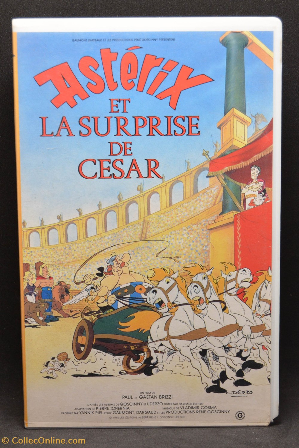 VHS - Gaumont - Astérix et la surprise de César divers film dvd blu ray vhs gaumont asterix et la surprise de cesar