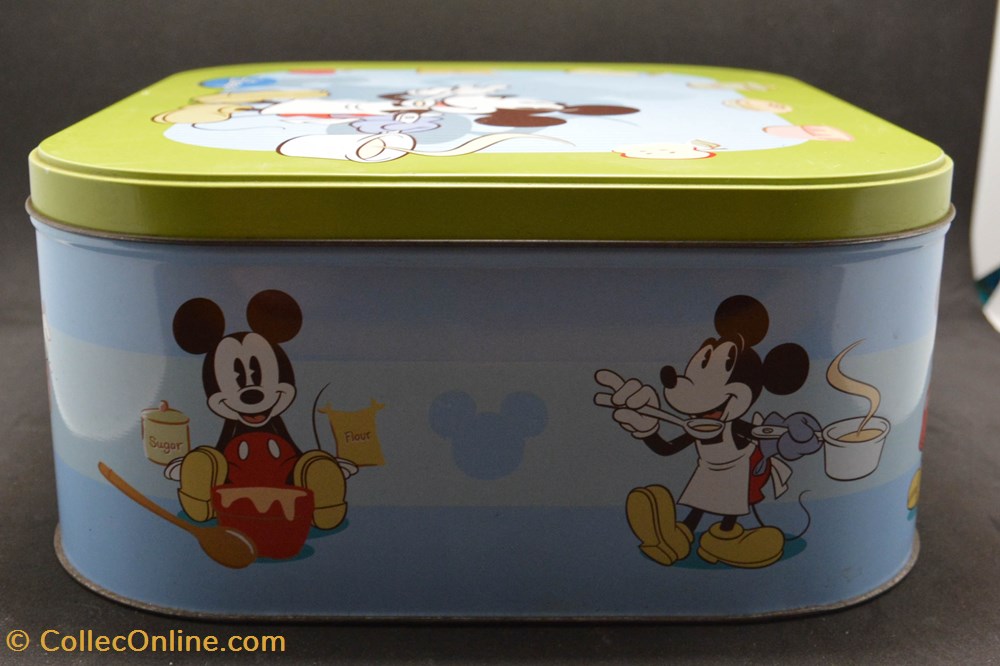divers boites en tole disney delacre 2010 mickey cuisinier