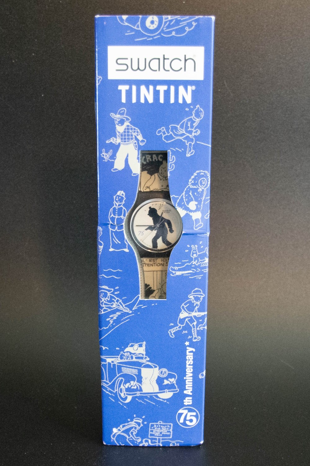 bijoux horlogerie montres montre swatch 2004 tintin
