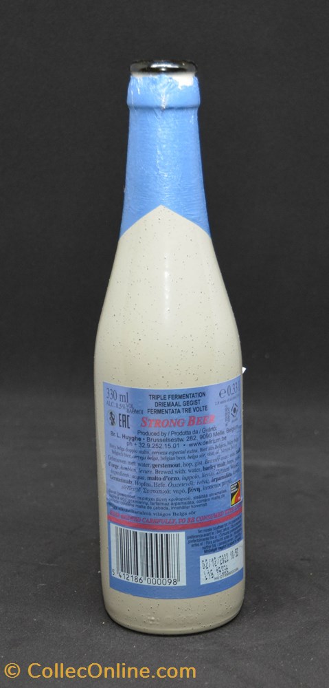 Delirium Tremens Triple - Blonde - BE - 8,5% - 33cl art la table argenterie bistrot alimentation bouteille delirium tremens triple blonde be 8 5 33cl