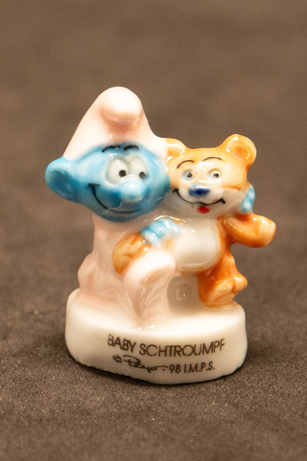 divers feves schtroumpf 1998 serie baby schtroumpf