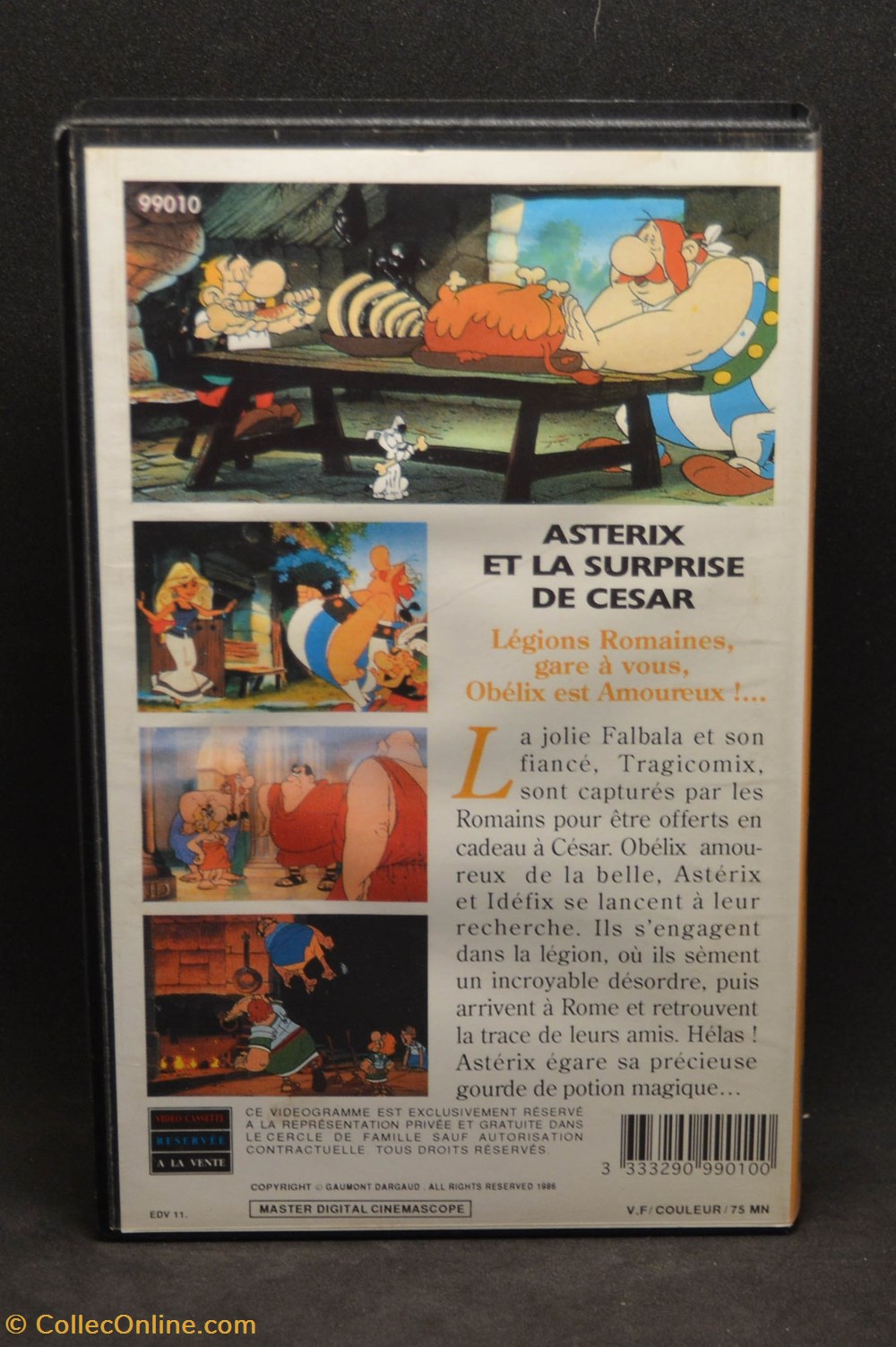 VHS - Gaumont - Astérix et la surprise de César 2 divers film dvd blu ray vhs gaumont asterix et la surprise de cesar