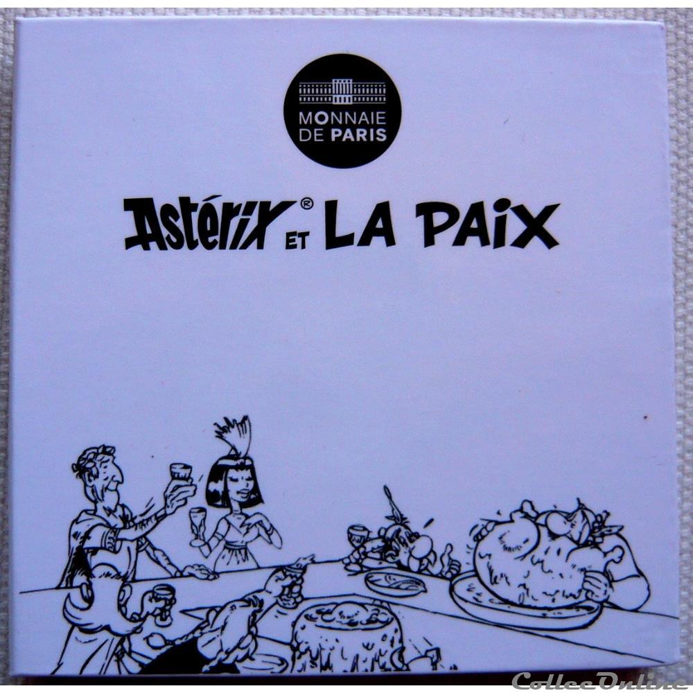 FRANCE 50 Euro Commémorative ASTERIX ET LA PAIX Le Fils d'Astérix 2015 3 monnaie france 50 euro commemorative asterix et la paix le fils asterix 2015