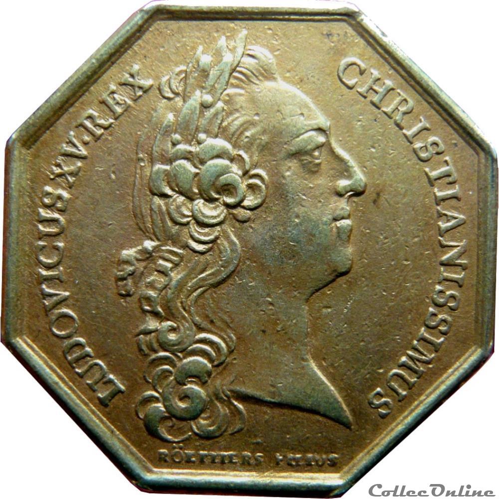 monnaie jeton mereaux france canaux et transports fluviaux canal de provence 1767