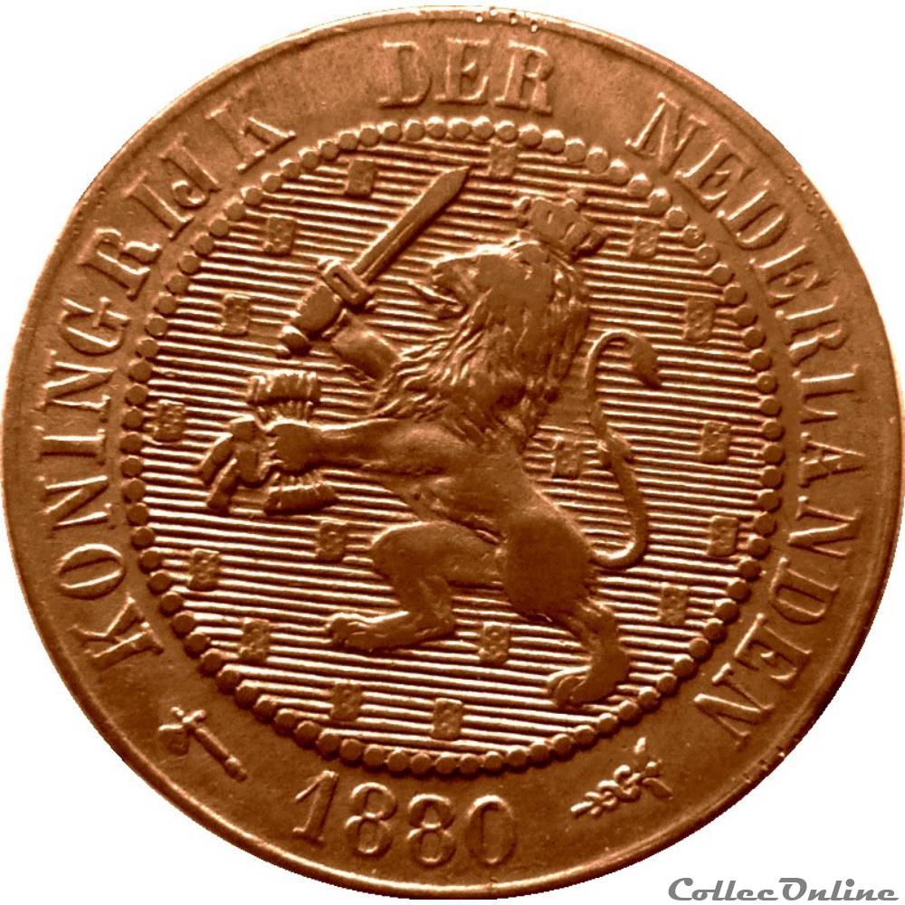 PAYS-BAS 2 1/2 Cents lion couronné 1880 (Utrecht) KM.19/108 monnaie monde pays bas 2 1 2 cents lion couronne 1880 utrecht km 19 108