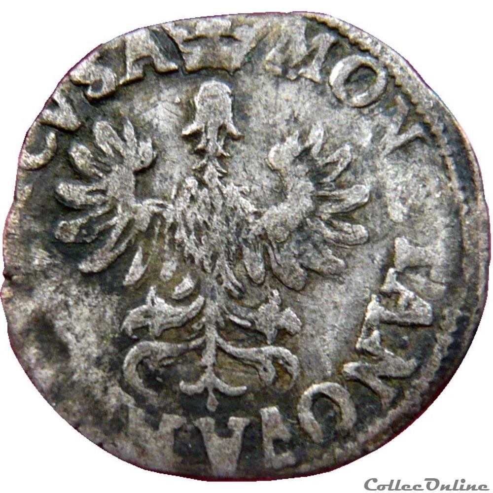 monnaie france feodale lorraine duche de lorraine henri ier demi gros 1608 1618 bd 1552 var
