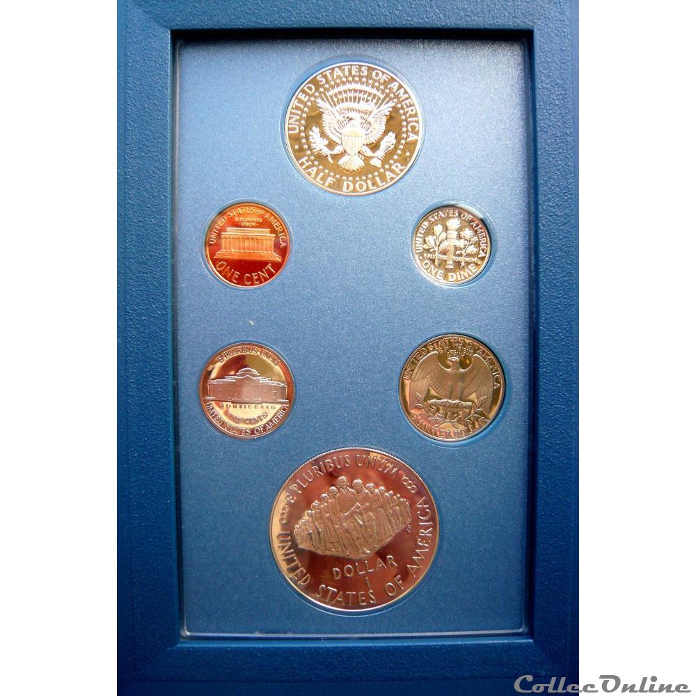 ÉTATS-UNIS Coffret Belle Epreuve 1987 USA PRESTIGE SET 3 monnaie monde etats unis coffret belle epreuve 1987 usa prestige set