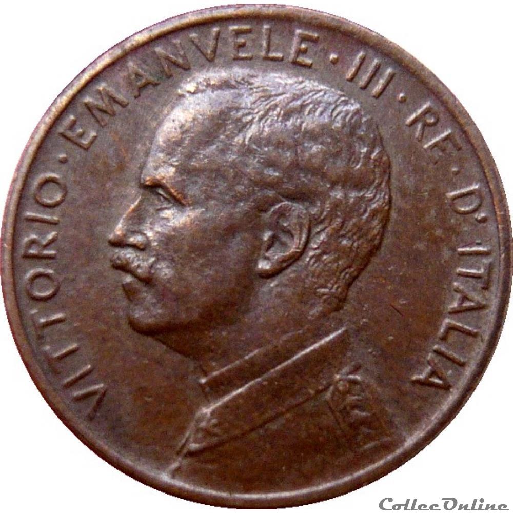 ITALIE 1 Centesimo Victor Emmanuel III 1915 R (Rome) KM.20/35 monnaie monde italie 1 centesimo victor emmanuel iii 1915 r rome km 20 35