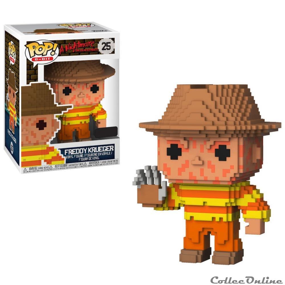 figurine funko pop 8 bit a nightmare on elm street 25