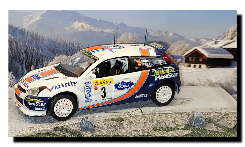 2001 - N°003 - Ford Focus RS WRC modeles reduits voitures 2001 n 003 ford focus rs wrc
