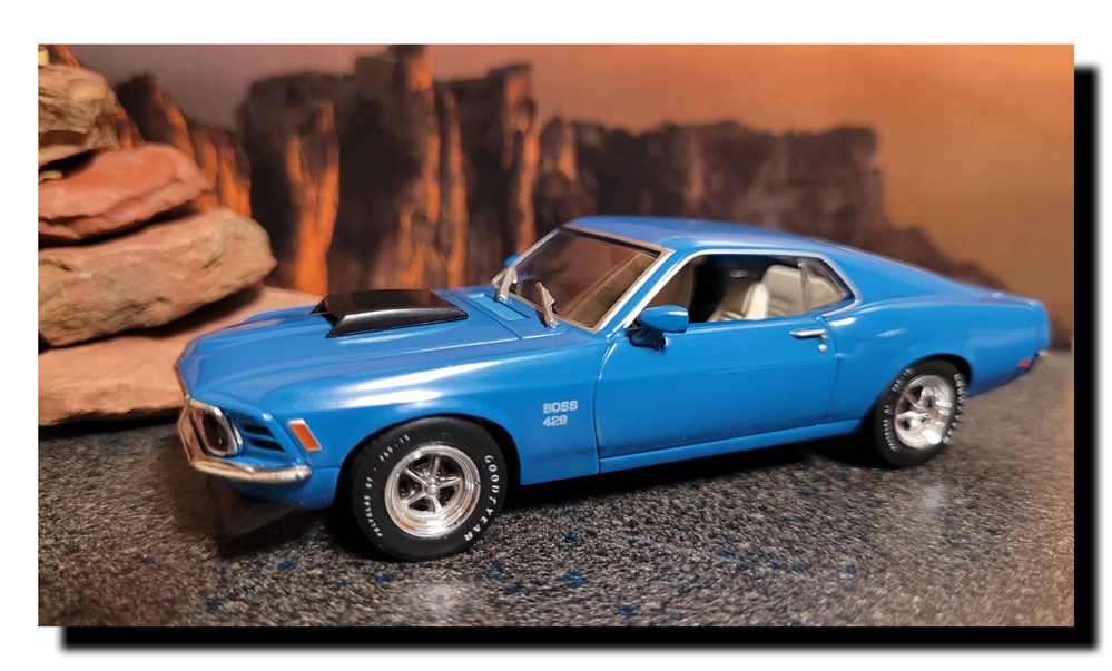 1970 - Ford Mustang Boss 429 - Models - Cars - Color Blue - Grade Very ...