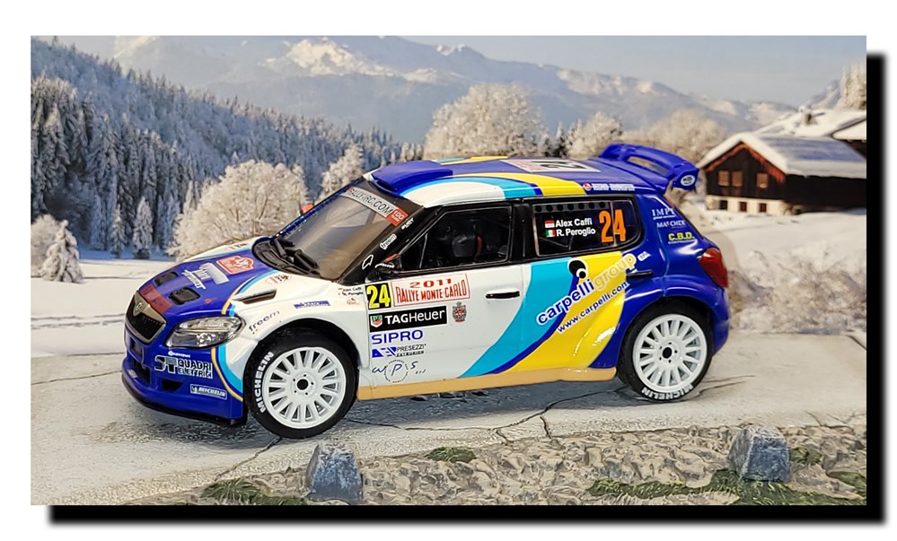 2011 - N°024 - Skoda Fabia S2000 modeles reduits voitures 2011 n 024 skoda fabia s2000