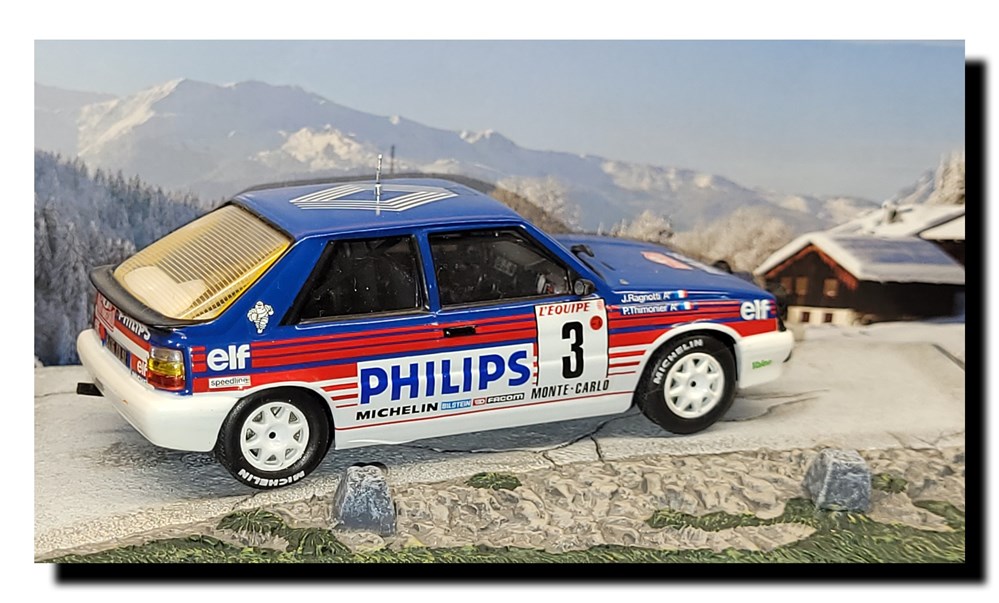 modeles reduits voitures 1987 n 003 renault 11 turbo