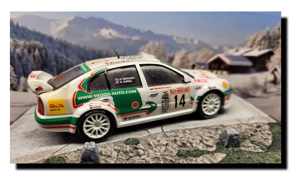 2003 - N°014 - Skoda Octavia WRC modeles reduits voitures 2003 n 014 skoda octavia wrc