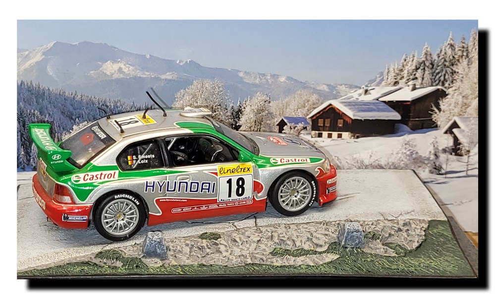 2002 - N°018 - Hyundai Accent WRC modeles reduits voitures 2002 n 018 hyundai accent wrc