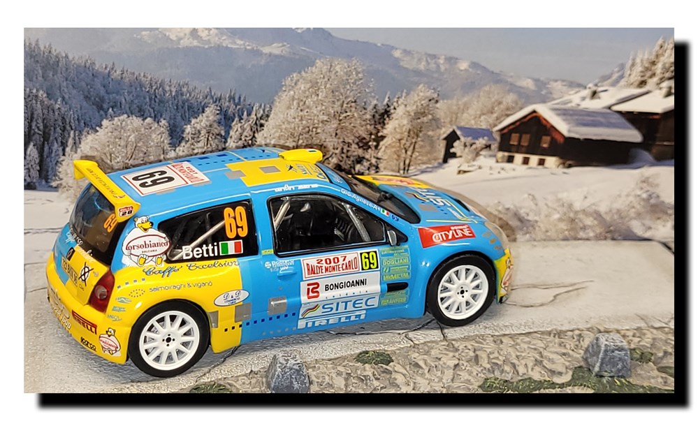 2007 - N°069 - Renault Clio S1600 modeles reduits voitures 2007 n 069 renault clio s1600