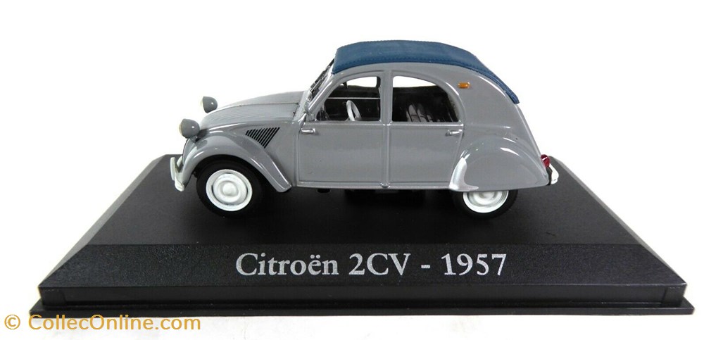 modeles reduits voitures citroen 1957 2cv az