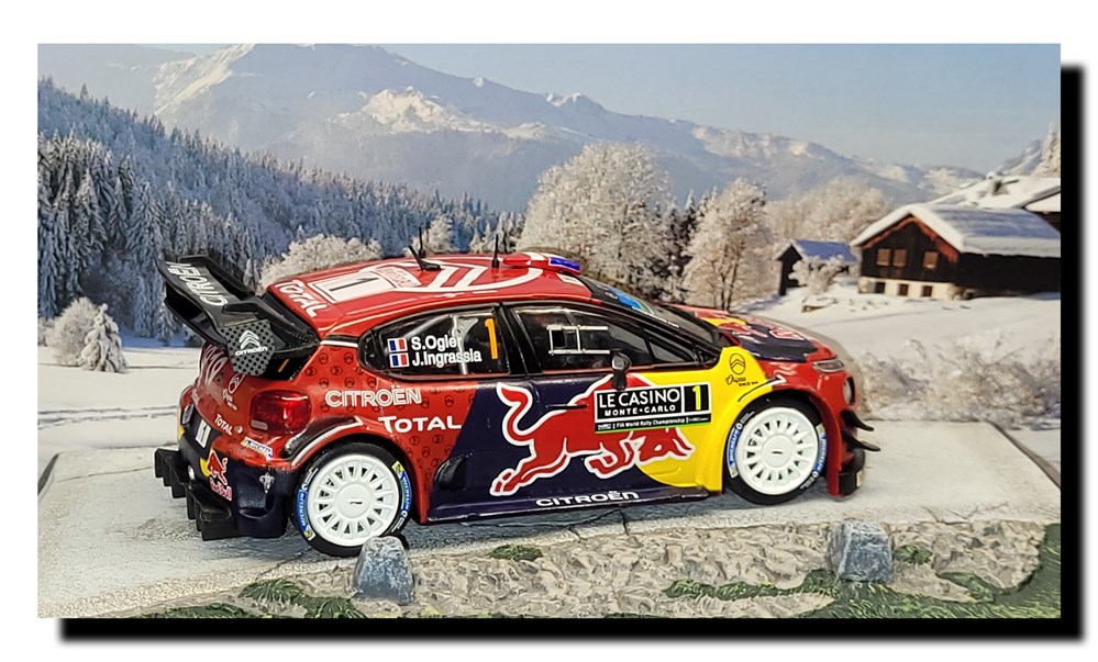 2019 - N°001 - Citroën C3 WRC modeles reduits voitures 2019 n 001 citroen c3 wrc