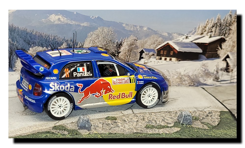 modeles reduits voitures 2006 n 011 skoda fabia wrc
