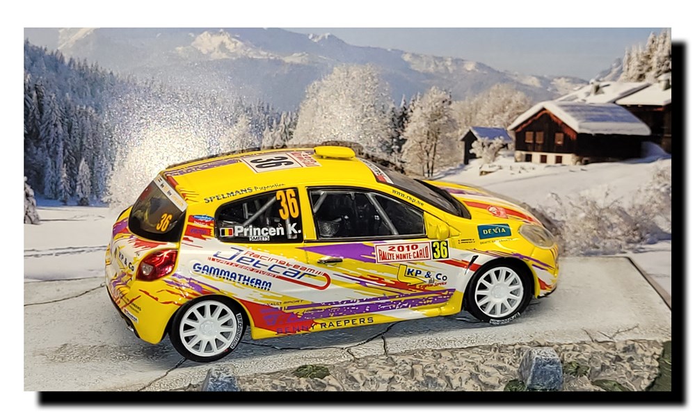 2010 - N°036 - Renault Clio 3 R3 modeles reduits voitures 2010 n 036 renault clio 3 r3