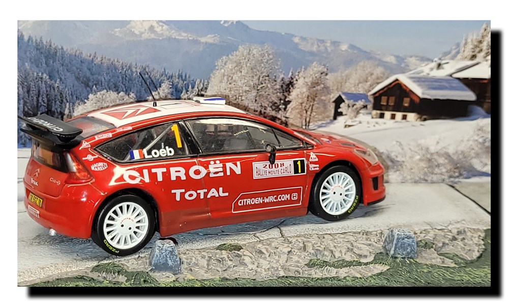 2008 - N°001 - Citroën C4 WRC modeles reduits voitures 2008 n 001 citroen c4 wrc