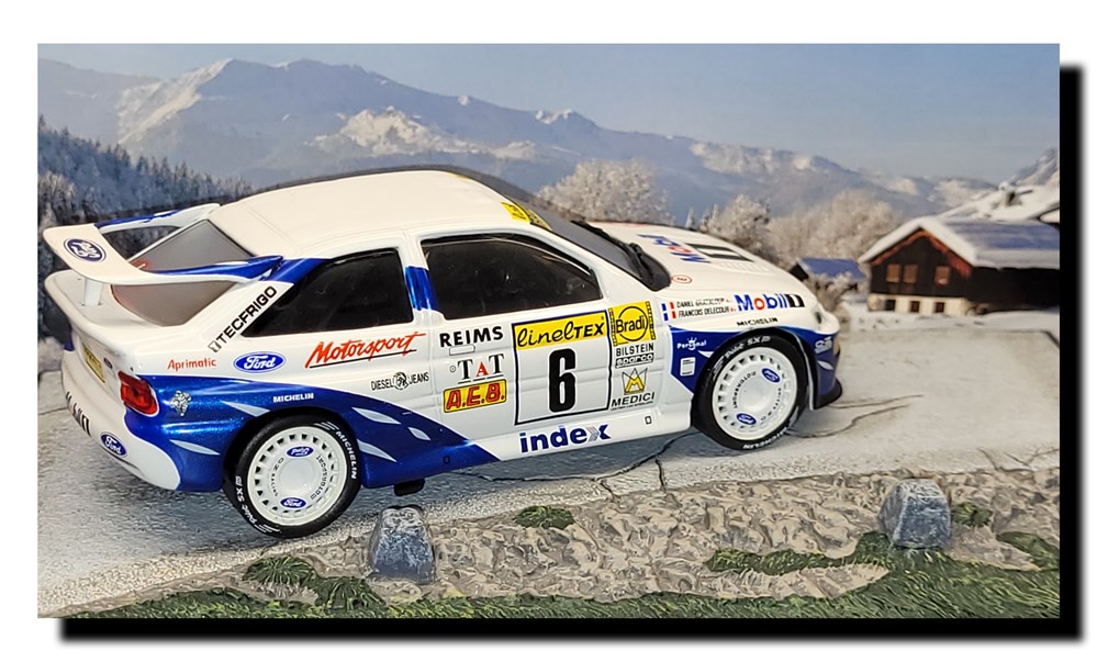 1994 - N°006 - Ford Escort RS Cosworth modeles reduits voitures 1994 n 006 ford escort rs cosworth