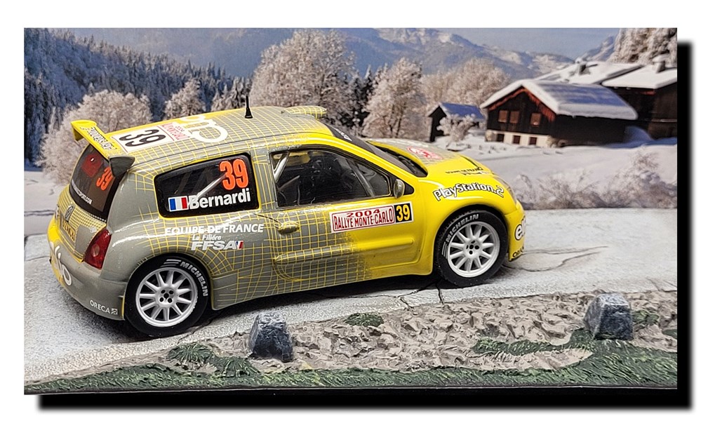2004 - N°039 - Renault Clio S1600 modeles reduits voitures 2004 n 039 renault clio s1600