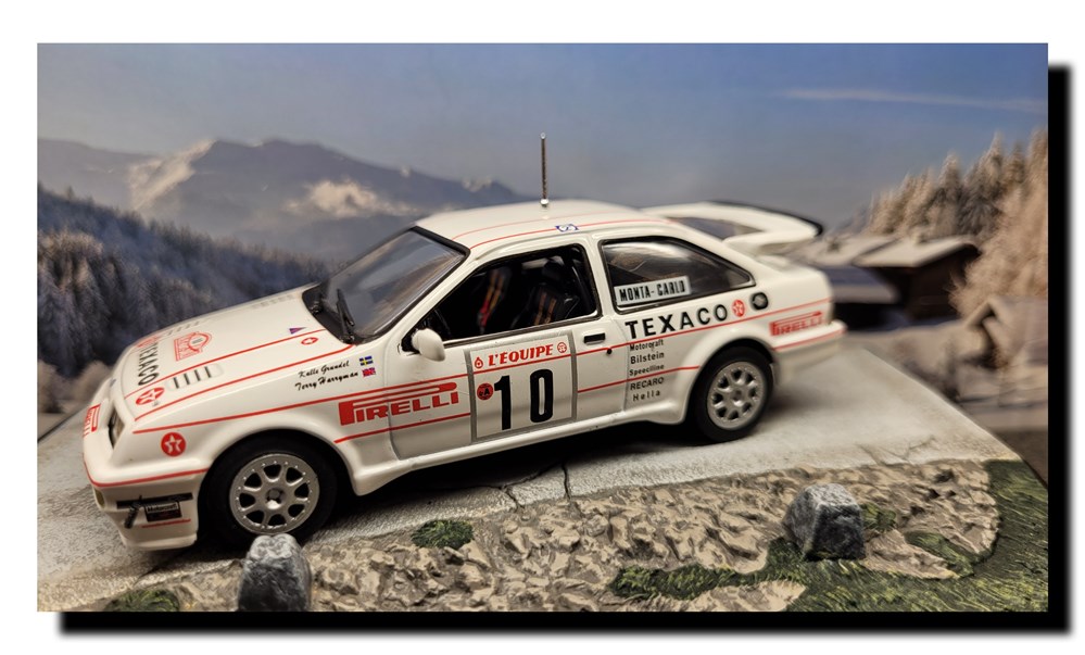 1987 - N°010 - Ford Sierra RS Cosworth modeles reduits voitures 1987 n 010 ford sierra rs cosworth
