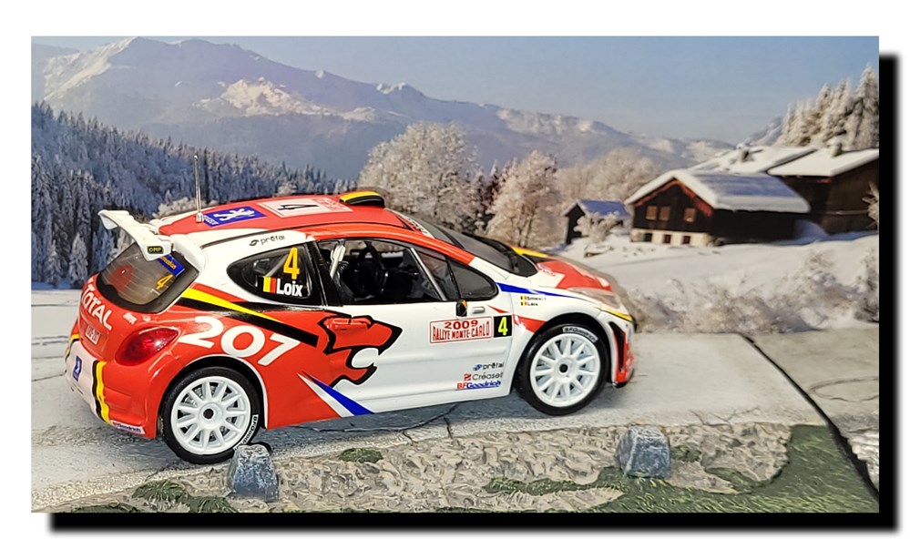 2009 - N°004 - Peugeot 207 S2000 modeles reduits voitures 2009 n 004 peugeot 207 s2000