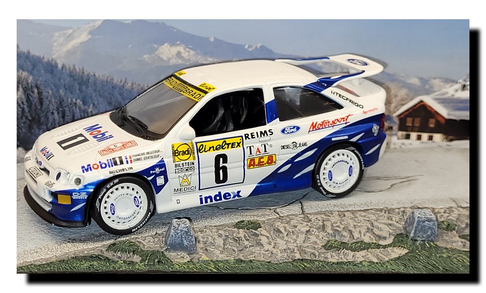 1994 - N°006 - Ford Escort RS Cosworth modeles reduits voitures 1994 n 006 ford escort rs cosworth