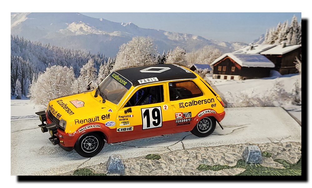 modeles reduits voitures 1978 n 019 renault 5 alpine