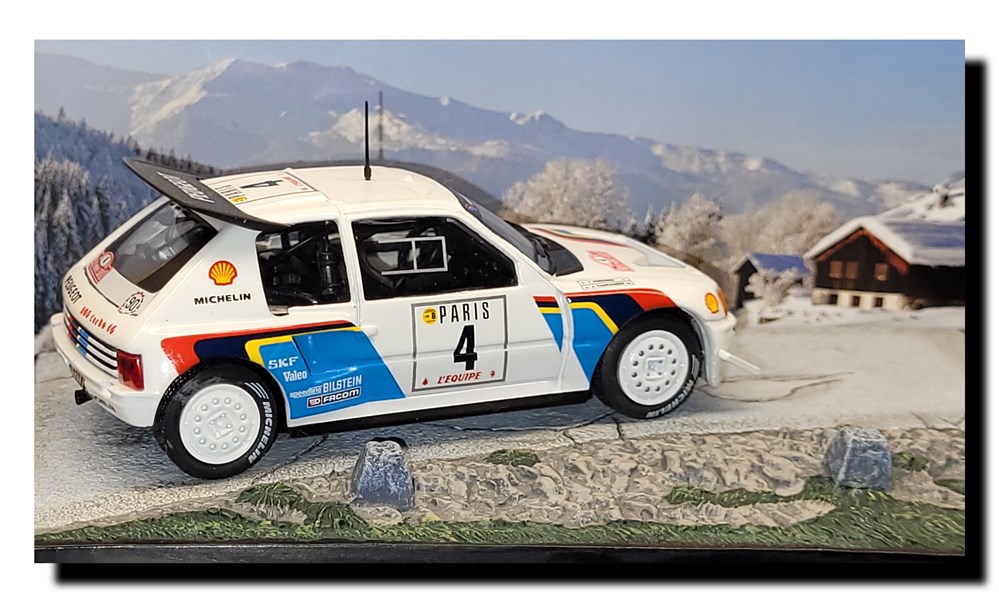 1986 - N°004 - Peugeot 205 Turbo 16 E2 modeles reduits voitures 1986 n 004 peugeot 205 turbo 16 e2