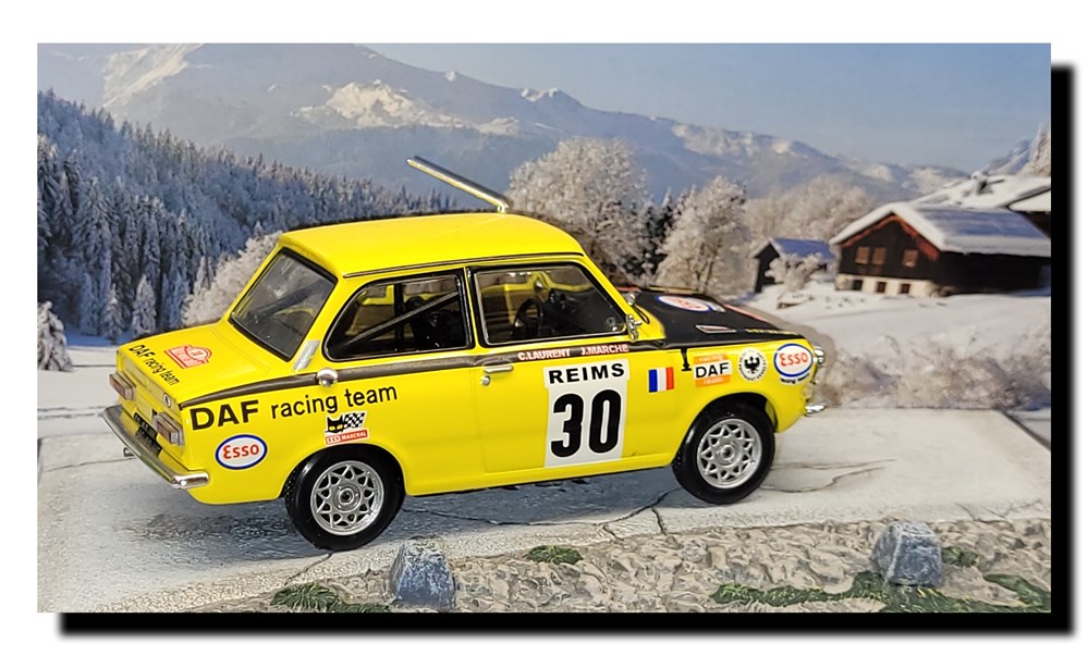 modeles reduits voitures 1972 n 030 daf 55