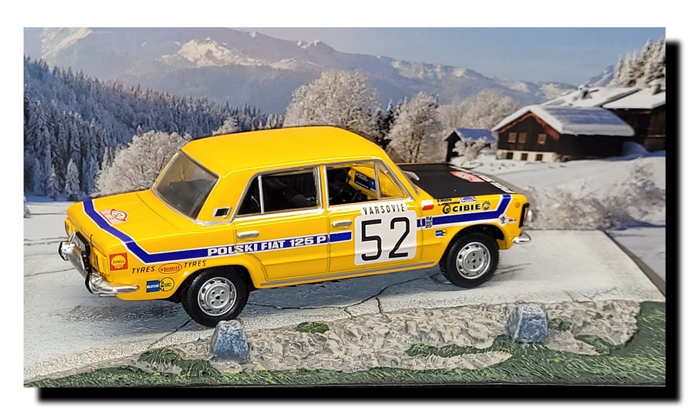 modeles reduits voitures 1972 n 052 polski fiat 125 p