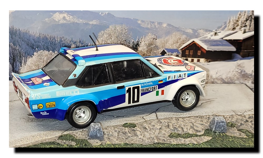 1980 - N°010 - FIAT 131 Abarth modeles reduits voitures 1980 n 010 fiat 131 abarth