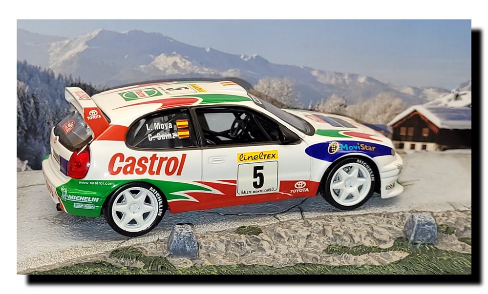 1998 - N°005 - Toyota Corolla WRC - Models - Cars - Lancia - Color White