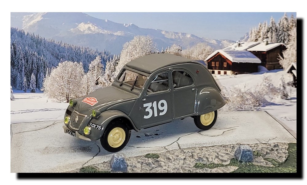 modeles reduits voitures 1954 n 319 citroen 2cv type a