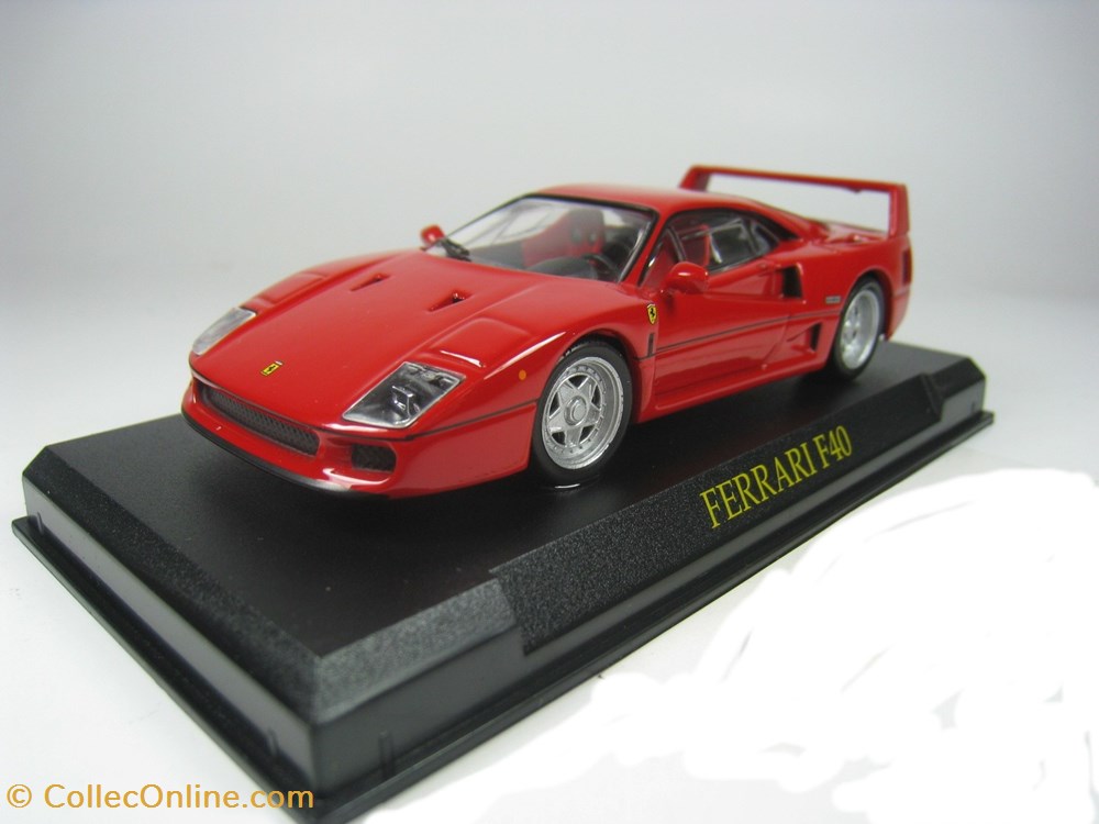 F40 année ( 1987 ) modeles reduits voitures ferrari f40 annee 1987