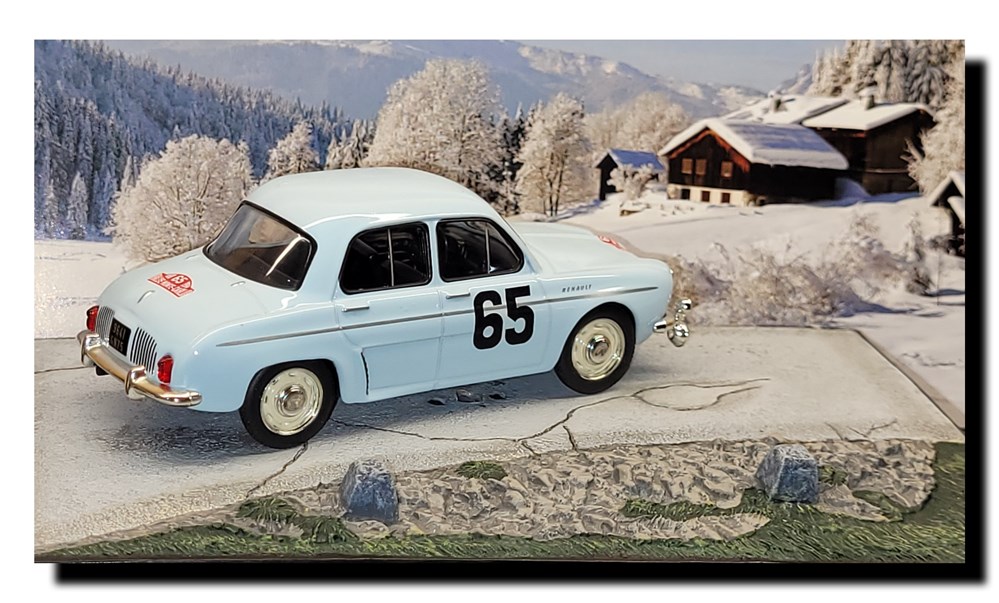 1958 - N°065 - Renault Dauphine modeles reduits voitures 1958 n 065 renault dauphine