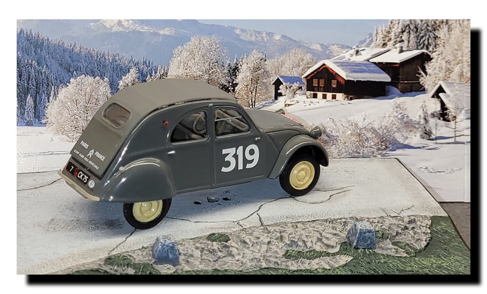 modeles reduits voitures 1954 n 319 citroen 2cv type a