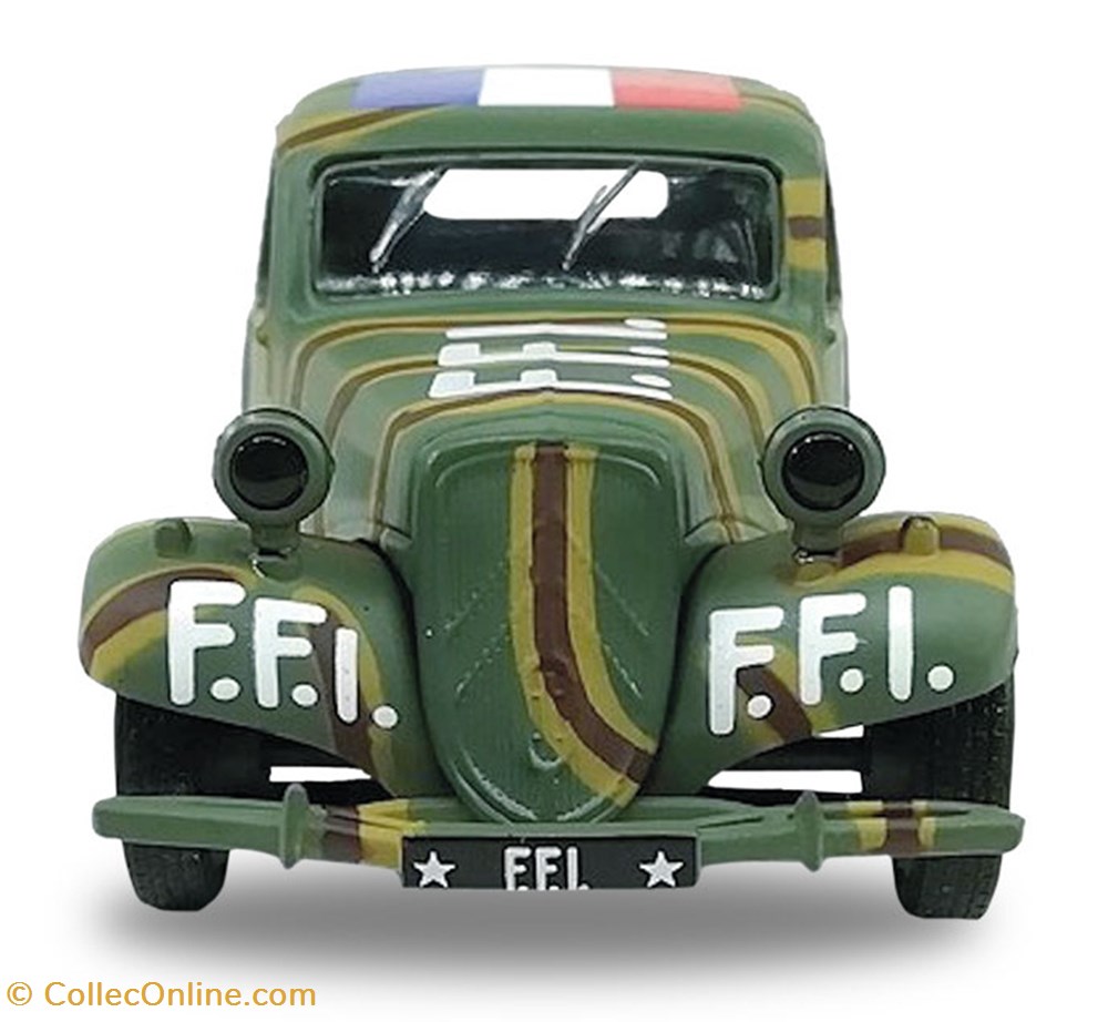 modeles reduits vehicules militaires citroen traction avant 11 bl