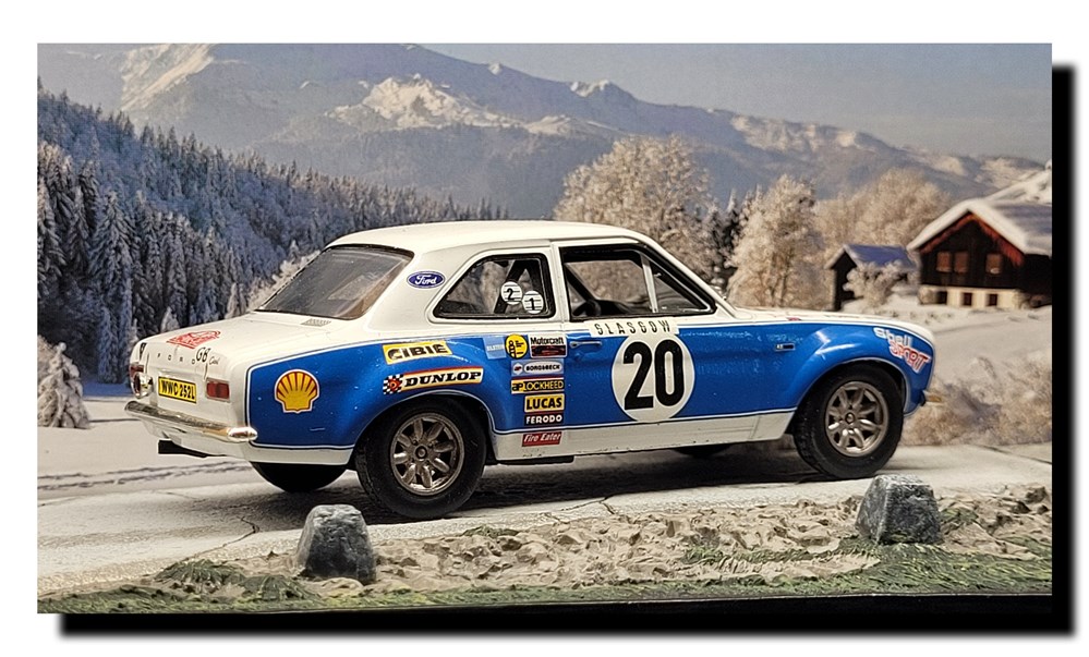 1973 - N°020 - Ford Escort RS 1600 modeles reduits voitures 1973 n 020 ford escort rs 1600