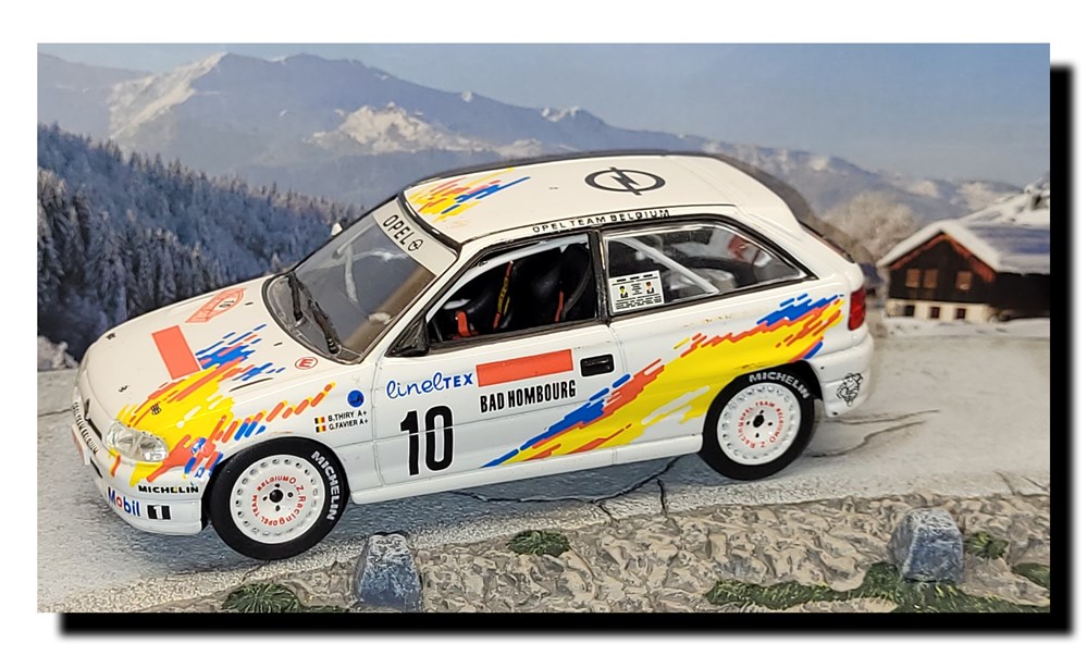 1993 - N°010 - Opel Astra GSI 16V modeles reduits voitures 1993 n 010 opel astra gsi 16v