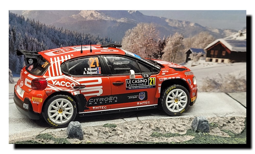 2023 - N°021 - Citroën C3 Rally2 modeles reduits voitures 2023 n 021 citroen c3 rally2