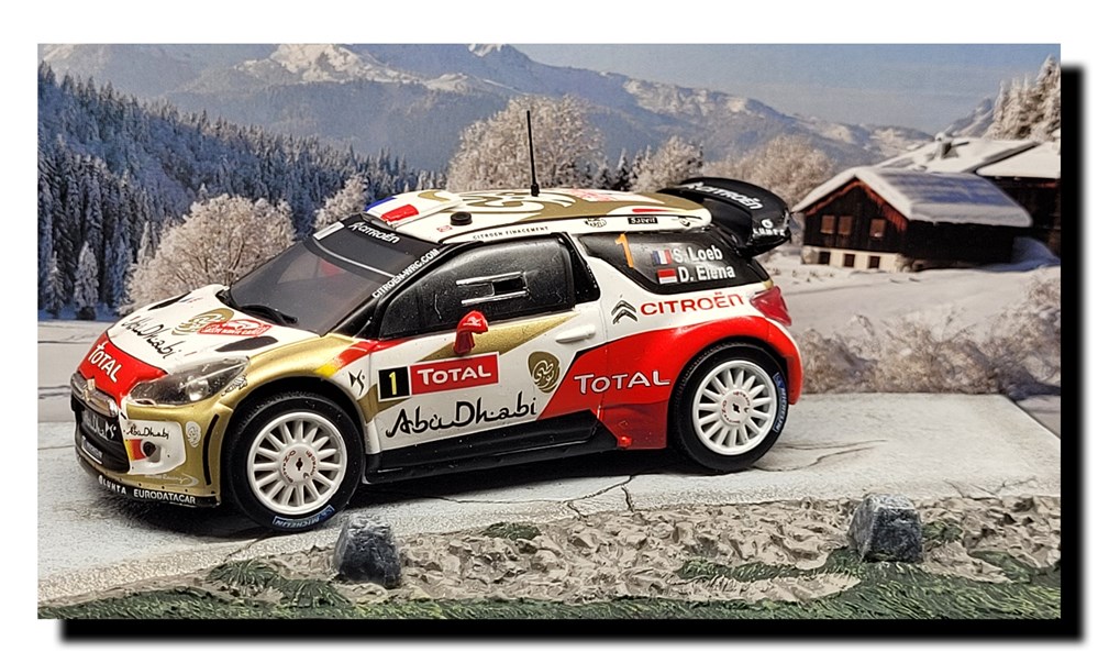 2013 - N°001 - Citroën DS3 WRC modeles reduits voitures 2013 n 001 citroen ds3 wrc
