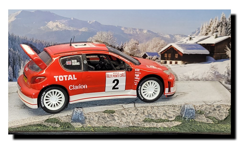 2003 - N°002 - Peugeot 206 WRC modeles reduits voitures 2003 n 002 peugeot 206 wrc