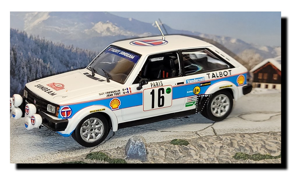 1981 - N°016 - Talbot Sunbeam Lotus modeles reduits voitures 1981 n 016 talbot sunbeam lotus