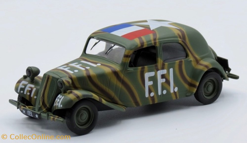 modeles reduits vehicules militaires citroen traction avant 11 bl