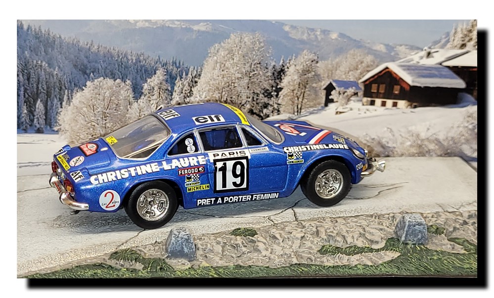 modeles reduits voitures renault 1976 n 019 alpine a110 1600